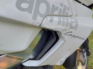 2002 Aprilia ETV 1000 Caponord, белый, 460000 рублей, вид 5