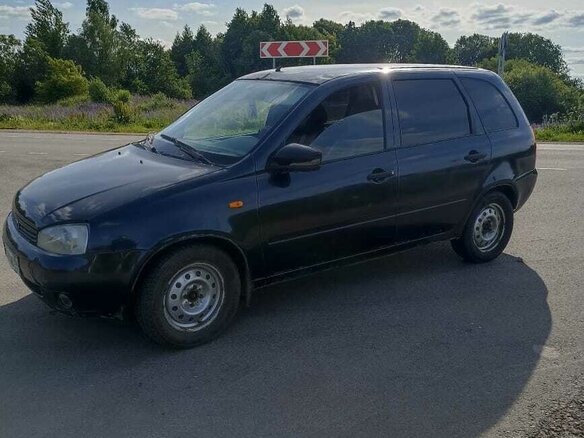 2012 Lada (ВАЗ) Kalina I, серый, 315000 рублей - вид 3