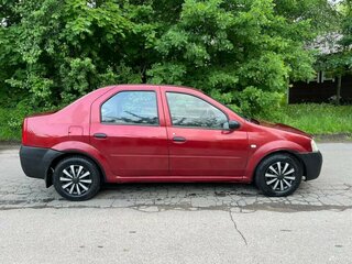 2009 Renault Logan I, красный, 280000 рублей, вид 1