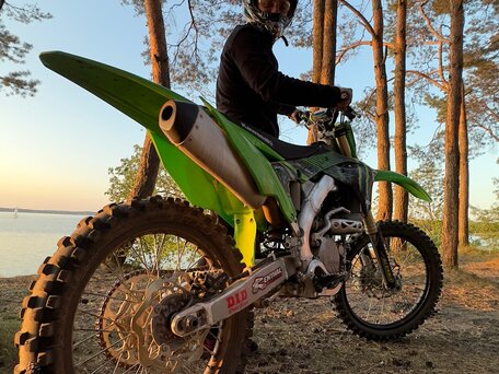 2020 Kawasaki KX 250, зелёный, 495000 рублей, вид 4