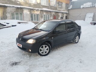 2009 Renault Logan I, чёрный, 450000 рублей, вид 1