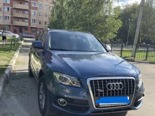 2009 Audi Q5 I (8R), синий, 1300000 рублей, вид 3