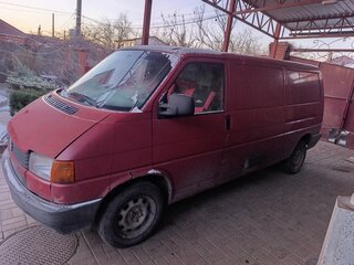 1993 Volkswagen Transporter T4, красный, 350000 рублей, вид 2
