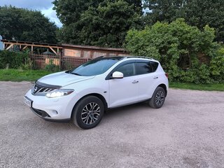 2013 Nissan Murano II (Z51) Рестайлинг 2, белый, 1550000 рублей, вид 4