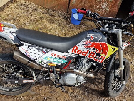 2013 Baltmotors Motard 200, чёрный, 150000 рублей, вид 4