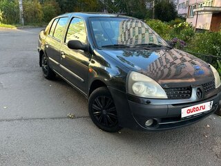 2004 Renault Symbol I Рестайлинг, чёрный, 160000 рублей, вид 1