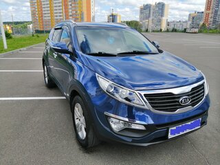 2011 Kia Sportage III, синий, 1450000 рублей, вид 4