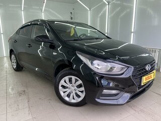 2017 Hyundai Solaris II, чёрный, 1400000 рублей, вид 1