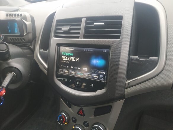 2013 Chevrolet Aveo II, серебристый - вид 10