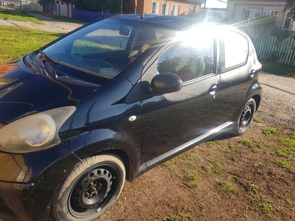 2008 Toyota Aygo I, чёрный, 450000 рублей - вид 11