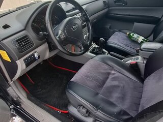 2007 Subaru Forester II Рестайлинг, чёрный, 501000 рублей, вид 4