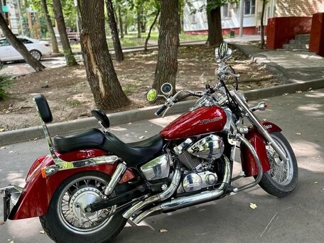 2004 Honda VT 750, красный, 500000 рублей, вид 1
