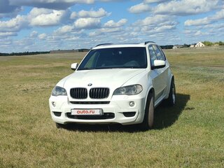 2009 BMW X5 35d II (E70), белый, 2250000 рублей, вид 1