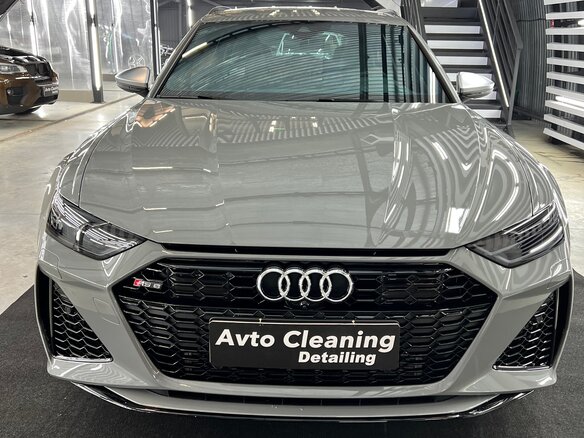 2021 Audi RS 6 IV (C8), серый