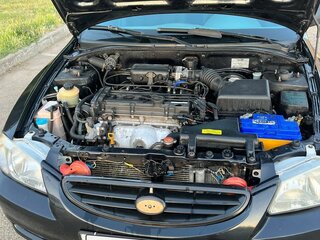 2008 Hyundai Accent ТагАЗ II, чёрный, 399999 рублей, вид 5