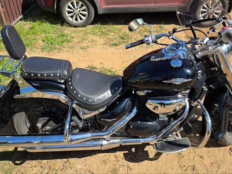 2008 Suzuki Intruder VL 400 Classic, чёрный, 465000 рублей, вид 5