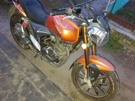 2016 Stels Flame 200, оранжевый, 107000 рублей, вид 1