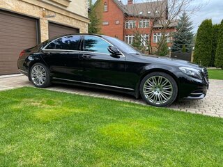 2014 Mercedes-Benz S-Класс 350 CDI BlueTEC Long 7G-TRONIC VI (W222, C217), чёрный, 4490000 рублей, вид 2