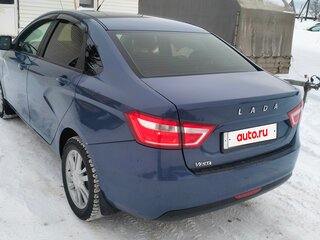 2017 Lada (ВАЗ) Vesta I, синий, 620000 рублей, вид 4