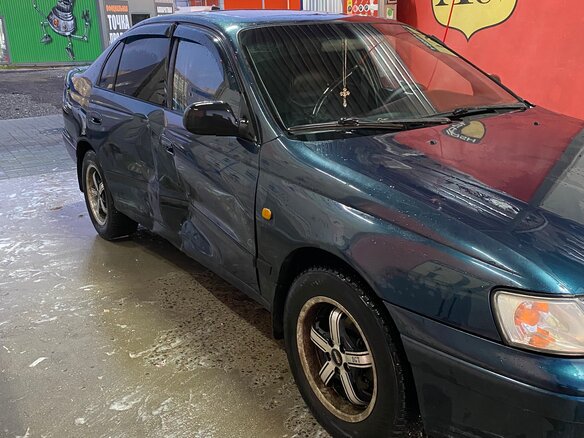 1993 Toyota Carina E, зелёный - вид 6