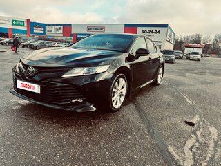 2018 Toyota Camry VIII (XV70), чёрный, 2670000 рублей, вид 1