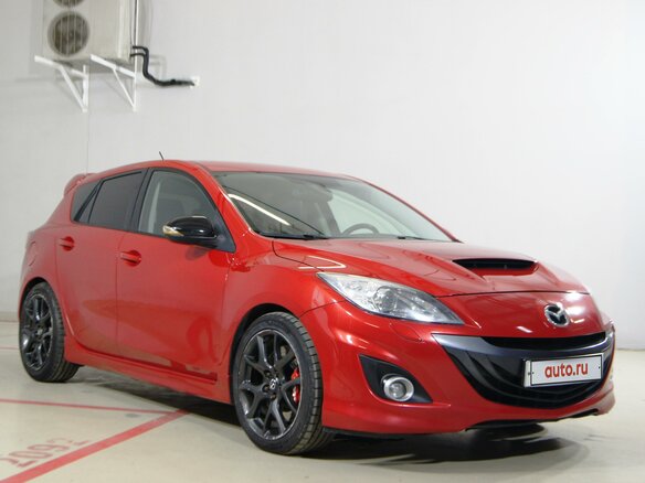 2012 Mazda 3 MPS II Рестайлинг, красный - вид 2