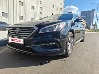 2014 Hyundai Sonata VII (LF), чёрный, 1650000 рублей, вид 1