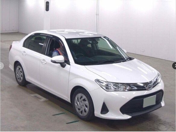 2019 Toyota Corolla Axio XI (E160, E170) Рестайлинг 2, белый, 1320000 рублей