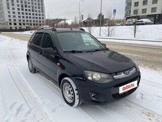 2013 Lada (ВАЗ) Kalina II, чёрный, 520000 рублей, вид 3