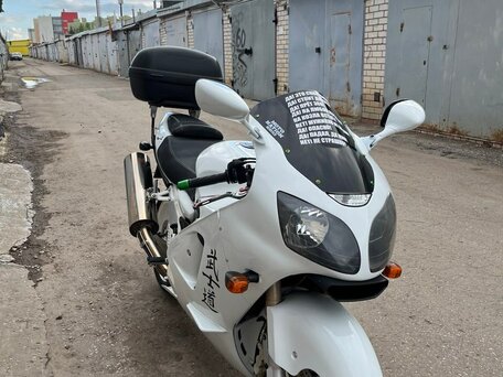 2001 Kawasaki ZX-12 Ninja, белый, 520000 рублей, вид 4
