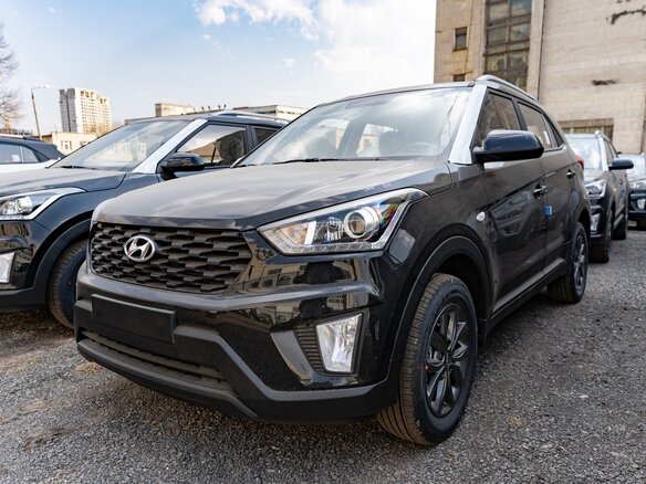 2021 Hyundai Creta I Рестайлинг, чёрный