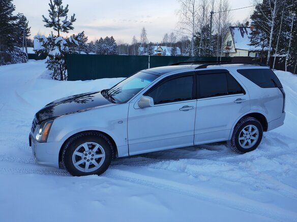 2007 Cadillac SRX I, серебристый, 810000 рублей - вид 5