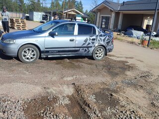 2003 Opel Astra G, серый, 200000 рублей, вид 5