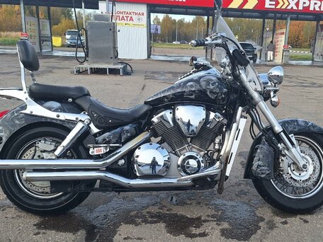 2003 Honda VTX 1800, чёрный, 655000 рублей, вид 1