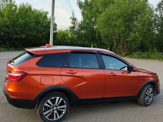 2018 Lada (ВАЗ) Vesta SW Cross I, оранжевый, 1250000 рублей, вид 2