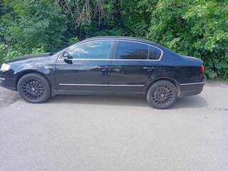 2008 Volkswagen Passat B6, чёрный, 690000 рублей, вид 3