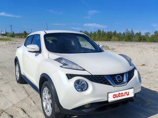 2017 Nissan Juke I Рестайлинг, белый, 1500000 рублей, вид 2