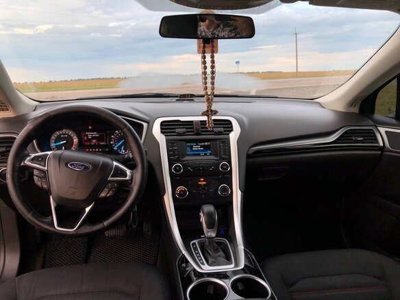 2013 Ford Fusion (North America) II, чёрный - вид 7