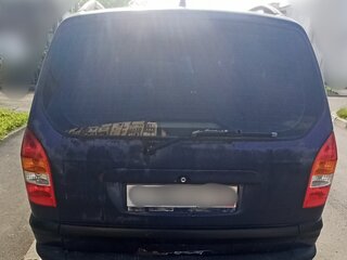 2001 Opel Zafira A, синий, 320000 рублей, вид 2