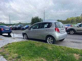 2006 Chevrolet Aveo I, серебристый, 199999 рублей, вид 5