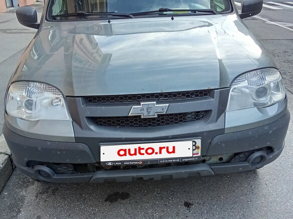 2016 Chevrolet Niva I Рестайлинг, серый, 525000 рублей - вид 1