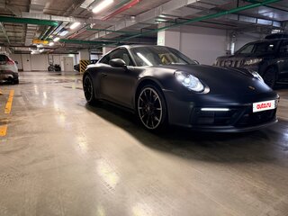 2021 Porsche 911 Carrera 4S VIII (992), чёрный, 19000000 рублей, вид 2