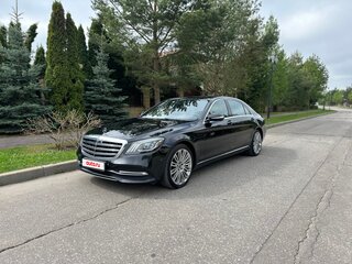 2017 Mercedes-Benz S-Класс 350 d Long VI (W222, C217) Рестайлинг, чёрный, 5000000 рублей, вид 1