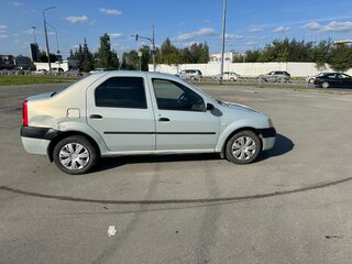 2008 Renault Logan I, серый, 239000 рублей, вид 5