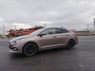 2019 Hyundai Solaris II, коричневый, 1250000 рублей, вид 1