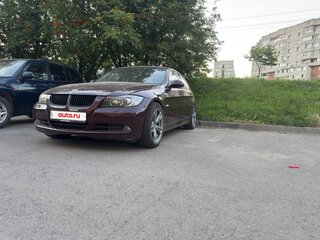 2007 BMW 3 серии 325xi V (E90/E91/E92/E93), красный, 880000 рублей, вид 2