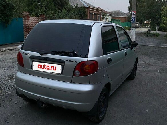 2007 Daewoo Matiz I Рестайлинг, серебристый, 280000 рублей - вид 4