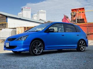 2004 Honda Civic VII Рестайлинг, синий, 510000 рублей, вид 1