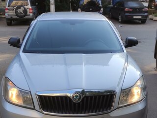 2012 Skoda Octavia II (A5) Рестайлинг, серебристый, 975000 рублей, вид 1