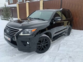 2015 Lexus LX 570 III Рестайлинг, чёрный, 5900000 рублей, вид 1